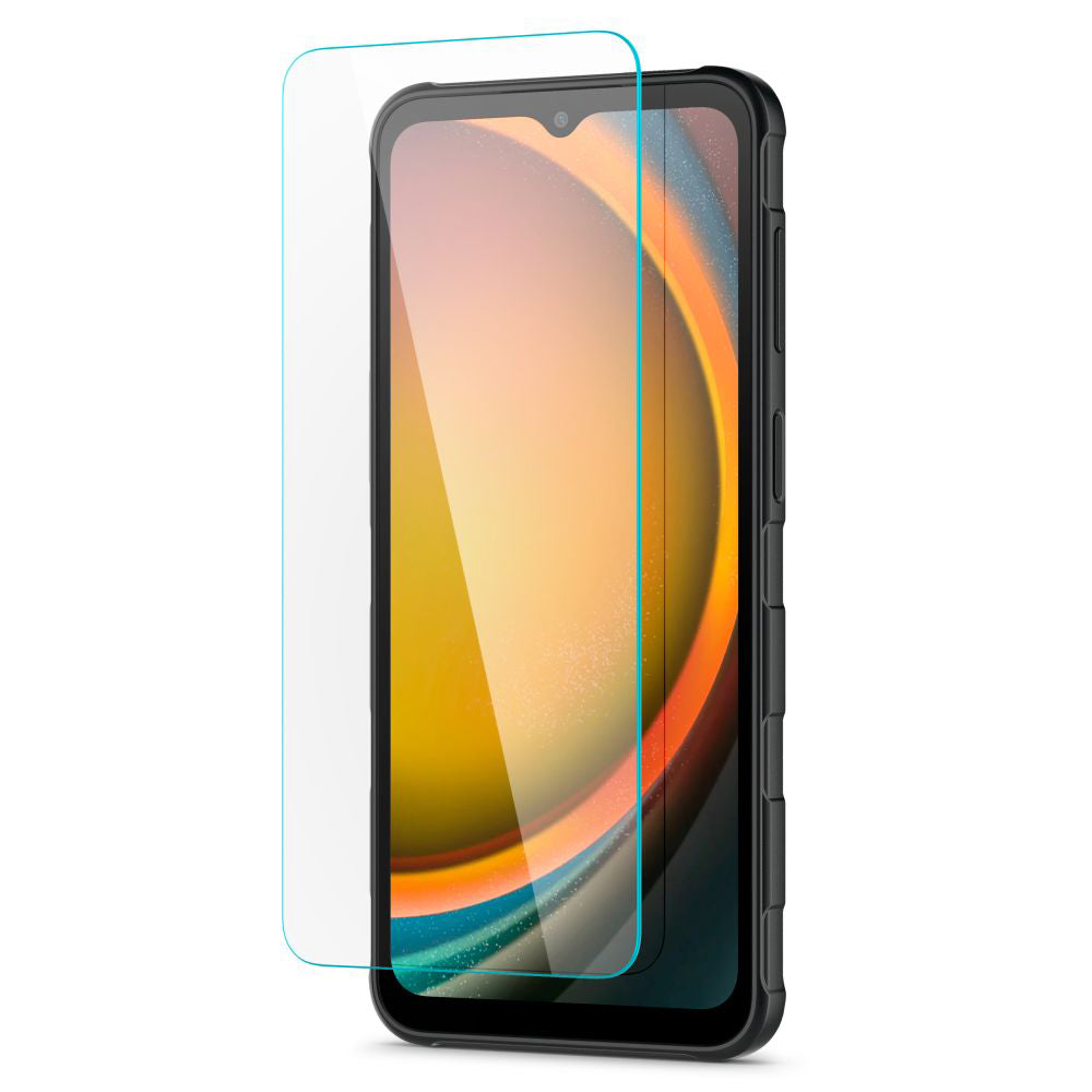 Spigen Folie de protectie Spigen (set de 2) Glas.tR Slim (AGL09407) compatibil cu Samsung Galaxy Xcover7 / Xcover7 Pro, 