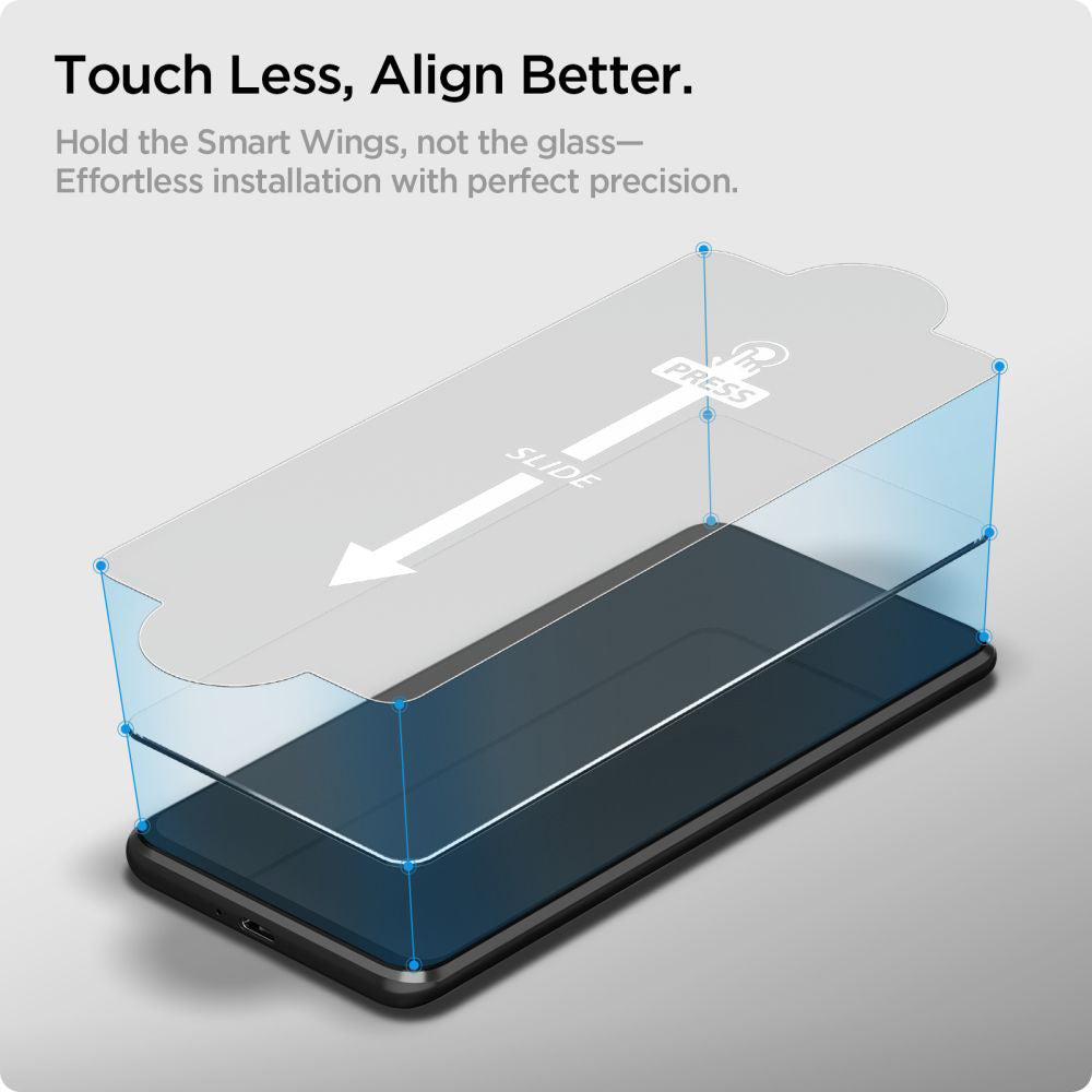 Spigen Folie de protectie Spigen (set de 2) Glas.tR Slim (AGL09407) compatibil cu Samsung Galaxy Xcover7 / Xcover7 Pro, 