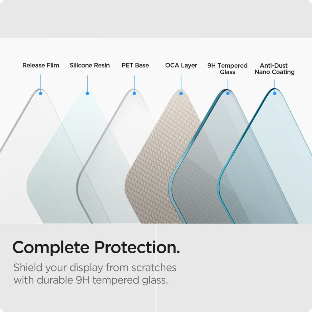 Spigen Folie de protectie Spigen (set de 2) Glas.tR Slim (AGL09407) compatibil cu Samsung Galaxy Xcover7 / Xcover7 Pro, 