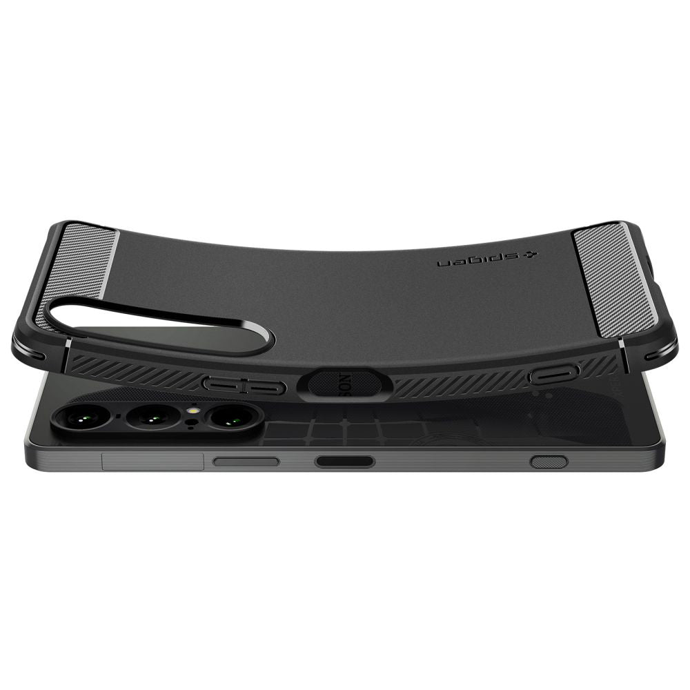 Spigen - Rugged Armor (ACS09591) - Sony Xperia 1 VII - Matte Black