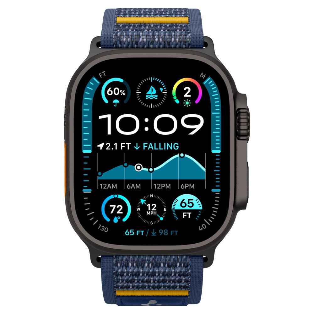 Spigen - Athlex Air (AMP09036) - Apple Watch 6/7/8/9/10/11/SE/SE 2/SE 3/Ultra/Ultra 2/ Ultra 3 (44/45/46/49mm) - Active 