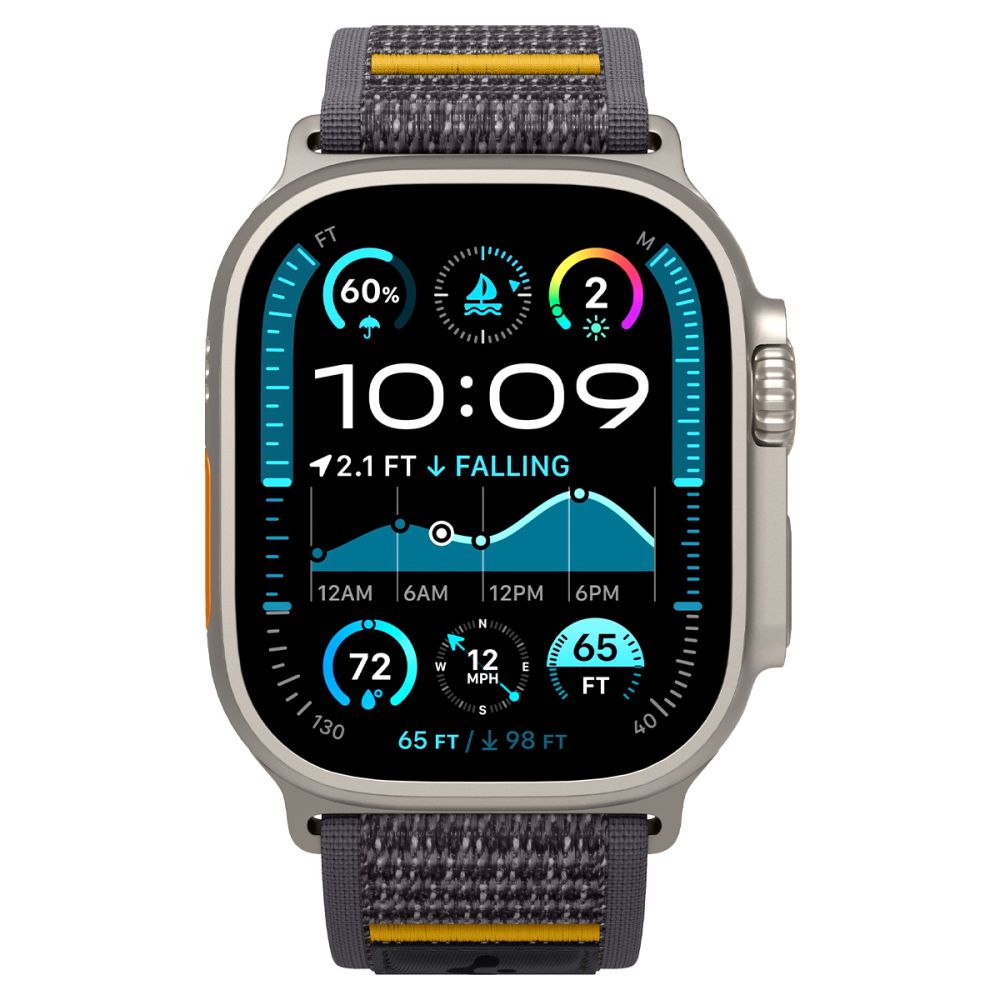 Spigen - Athlex Air (AMP09034) - Apple Watch 6/7/8/9/10/11/SE/SE 2/SE 3/Ultra/Ultra 2/ Ultra 3 (44/45/46/49mm) - Active 
