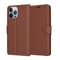Techsuit - Leather Folio - iPhone 13 Pro Max - Brown