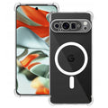 Techsuit - Shockproof Clear Silicone MagSafe - Google Pixel 9 Pro XL - Clear