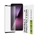 TechSuit Folie de protectie Techsuit 111D Full Cover / Full Glue Glass compatibil cu Sony Xperia 1 VII, Negru