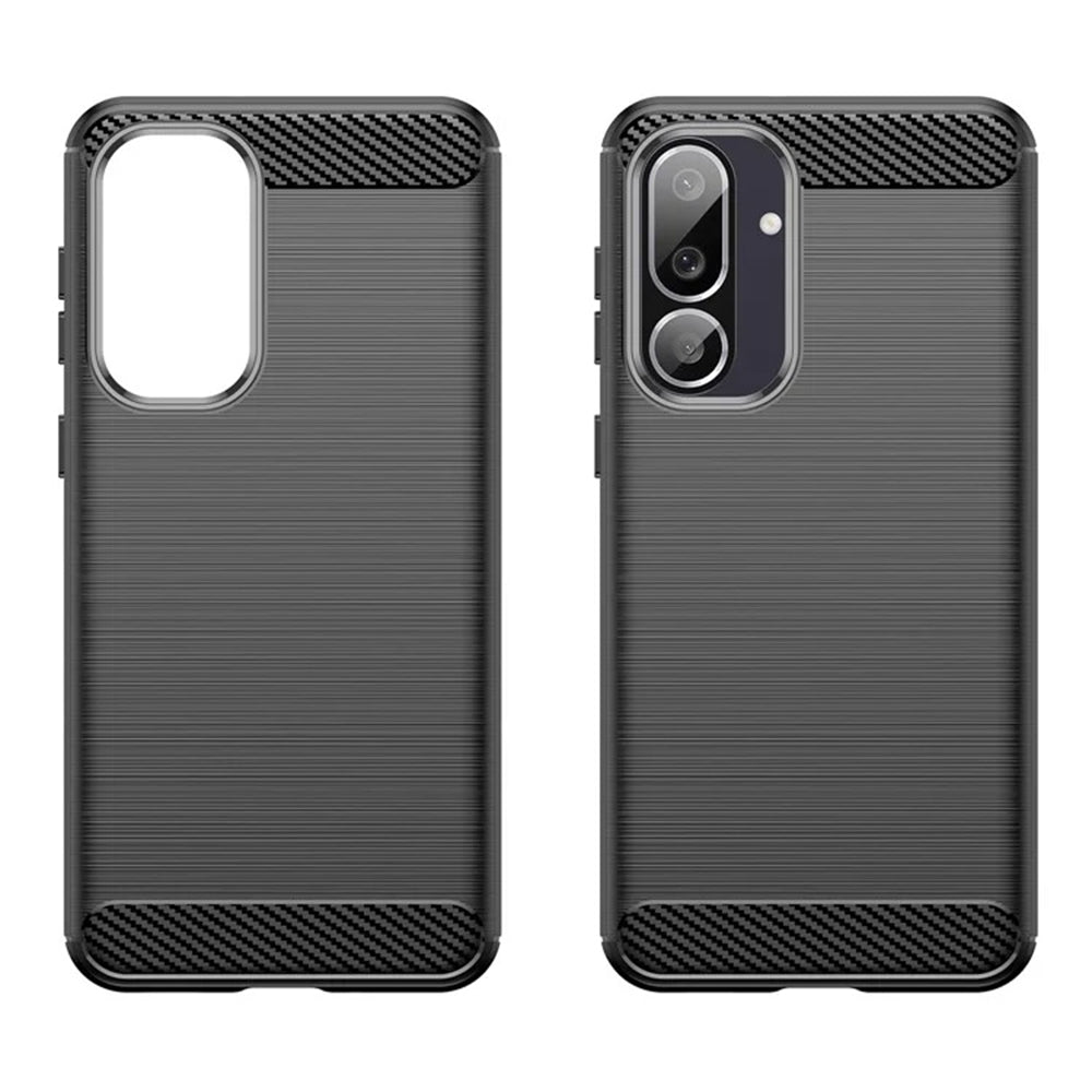 Techsuit - Carbon Silicone - Samsung Galaxy M56 - Black