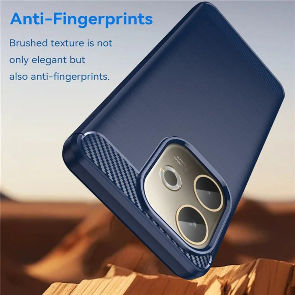Techsuit - Carbon Silicone - Oppo A5 Pro 4G / A5 Pro 5G - Blue