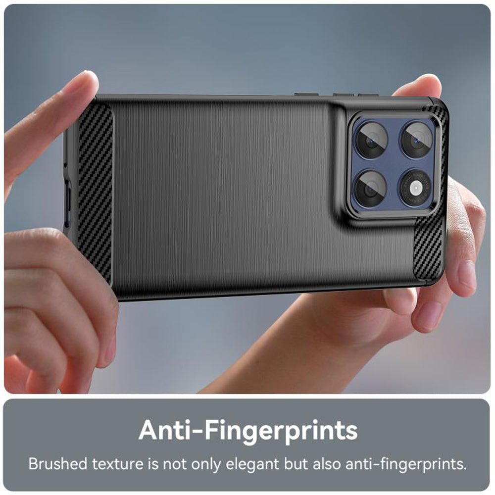 Techsuit - Carbon Silicone - Motorola Edge 60 Pro - Black