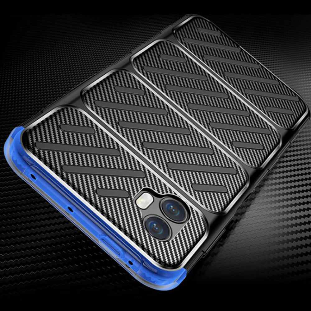 Techsuit - CarbonFiber - Samsung Galaxy Xcover7 Pro - Black