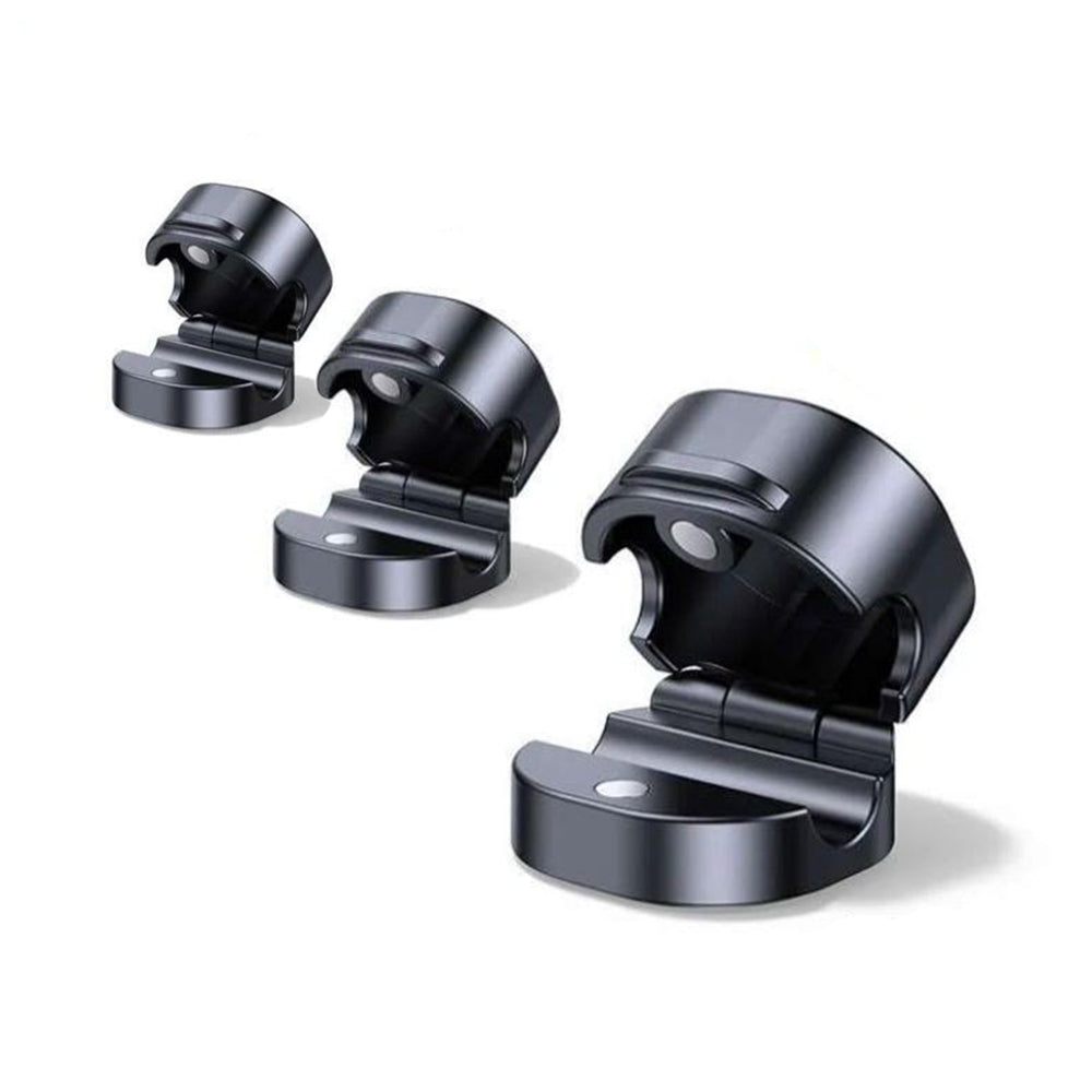 Ugreen - (3 pack) Cable Organizer LP886 (45797) - Magnetic, 1x Holder Clip, for Desk - Black