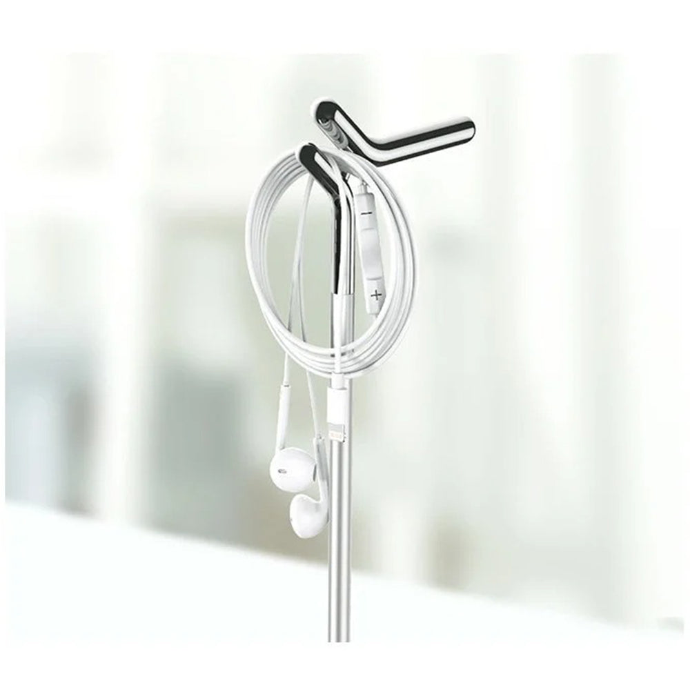 Ugreen - Holder LP143 (80701) - for Earphones, Aluminum Alloy - Silver