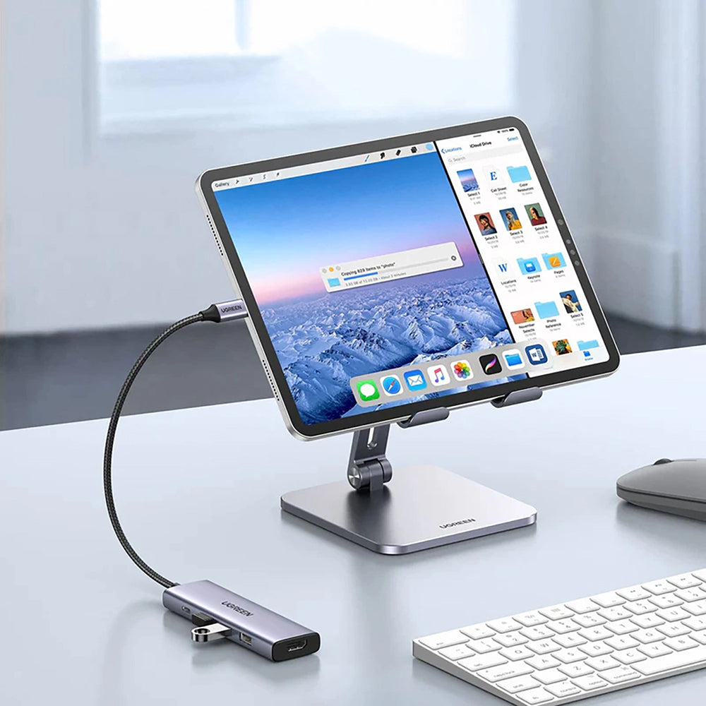 Ugreen - Docking Station CM511 (15597) - Fast Charge, Type-C to 3x USB, Type-C PD100W, HDMI 4K@60Hz, 5Gbps, Plug&Play - 