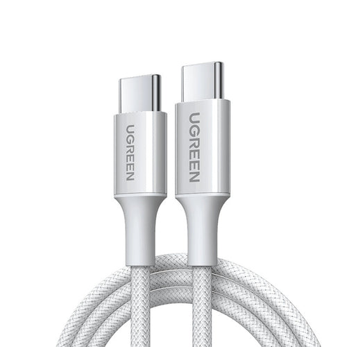 Ugreen - Data Cable L501 (35465) - USB-C to USB-C, 3A, 60W, 1m, Nylon - Titanium Gray
