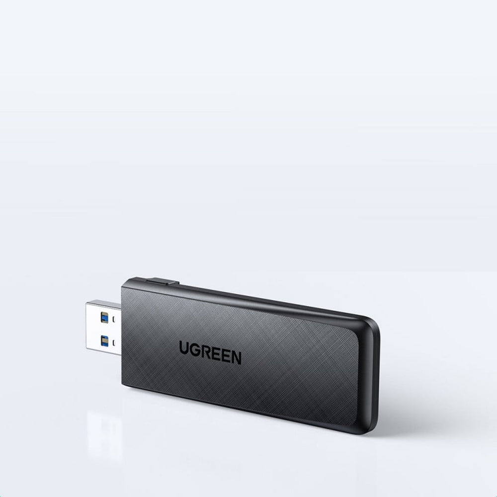 Ugreen - Wi-Fi Adapter CM492 (50340) - USB, 2.4Ghz/5Ghz, Station Mode, Soft AP, 2x Internal Antenna - Black