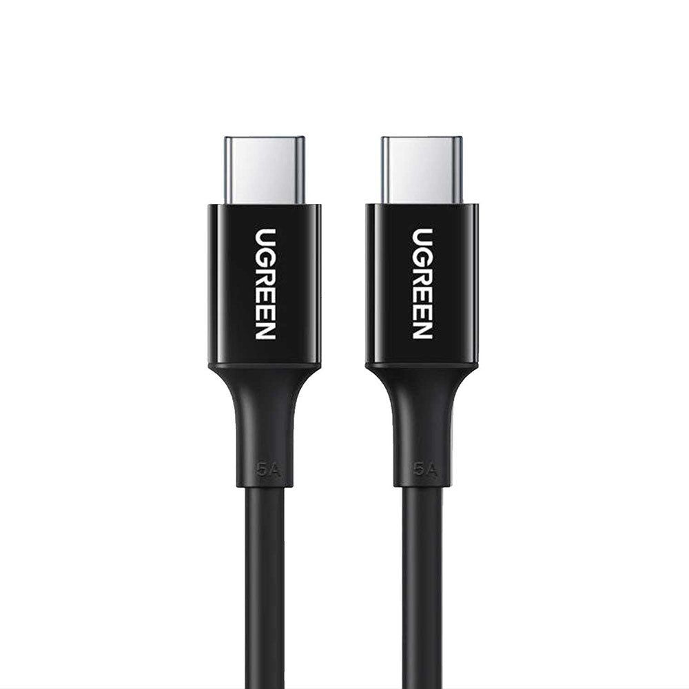 Ugreen - Data Cable US300 (80371) - USB-C to USB-C, 5A, 100W, 1m - Black
