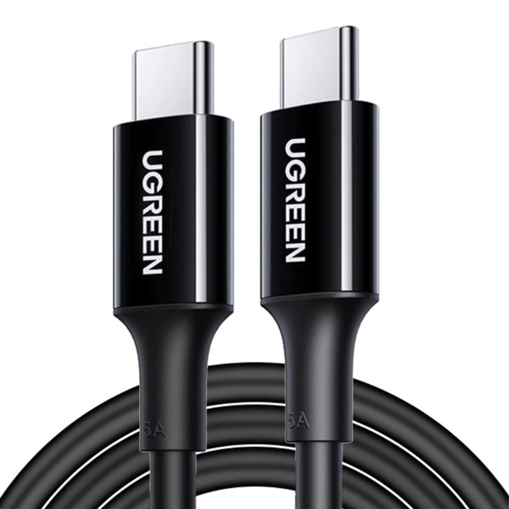 Ugreen - Data Cable US300 (80371) - USB-C to USB-C, 5A, 100W, 1m - Black