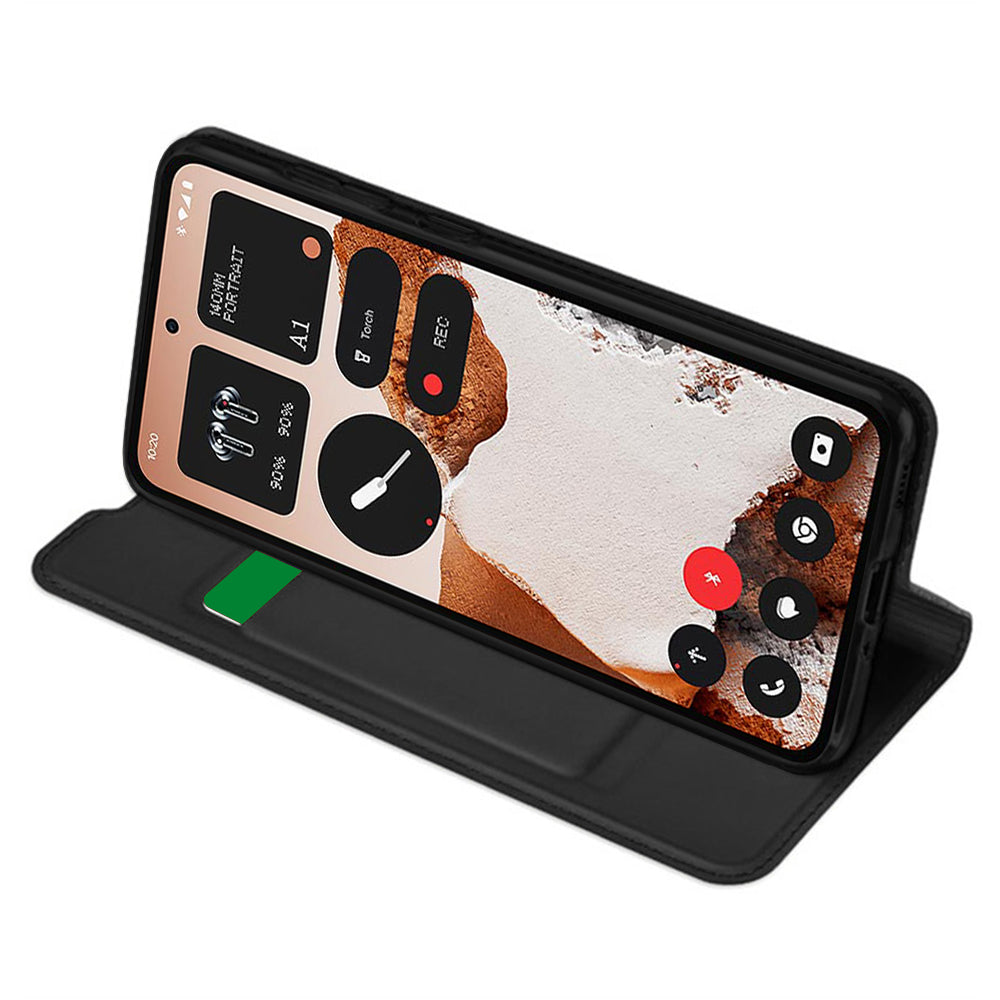 Techsuit - Magskin Book - Nothing CMF Phone 2 Pro - Black