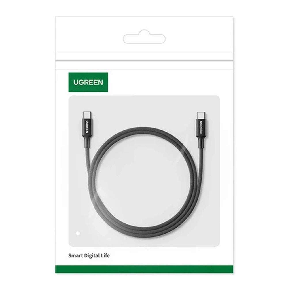 Ugreen - Data Cable US557 (15267) - USB-C to USB-C, 5A, 100W, 1m - White