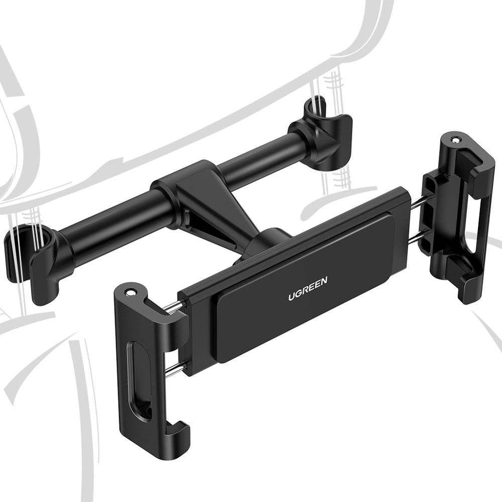 Ugreen - Car Holder LP160 (60108) - for Headrest, 360° Rotatable, Secure Grip, for Phone, Tablet 4.7" - 12.9" - Black