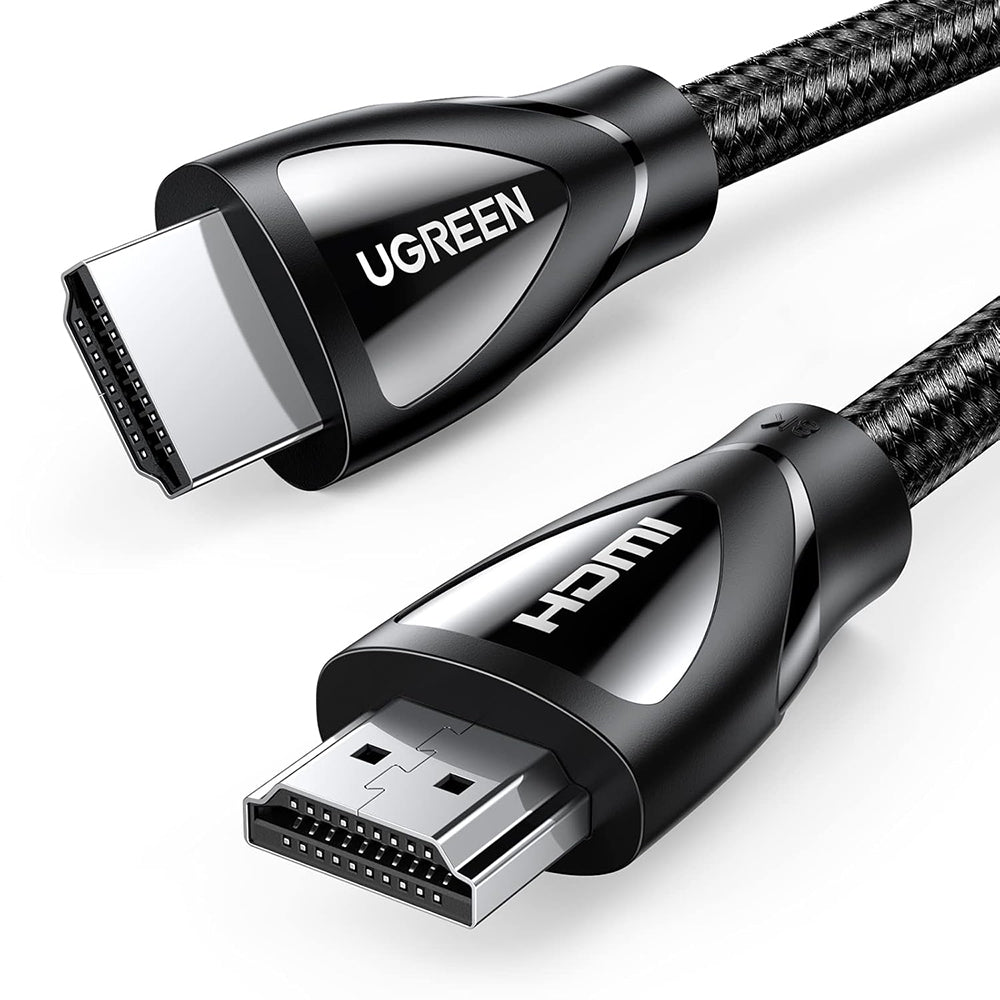 Cablu Ugreen HD140 (80401), HDMI, 8K@60Hz 48Gbps, 1m, Negru