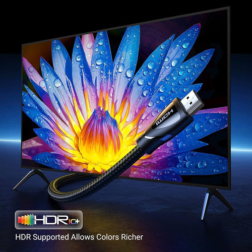 Cablu Ugreen HD140 (80402), HDMI, 8K@60Hz 48Gbps, 1.5m, Negru