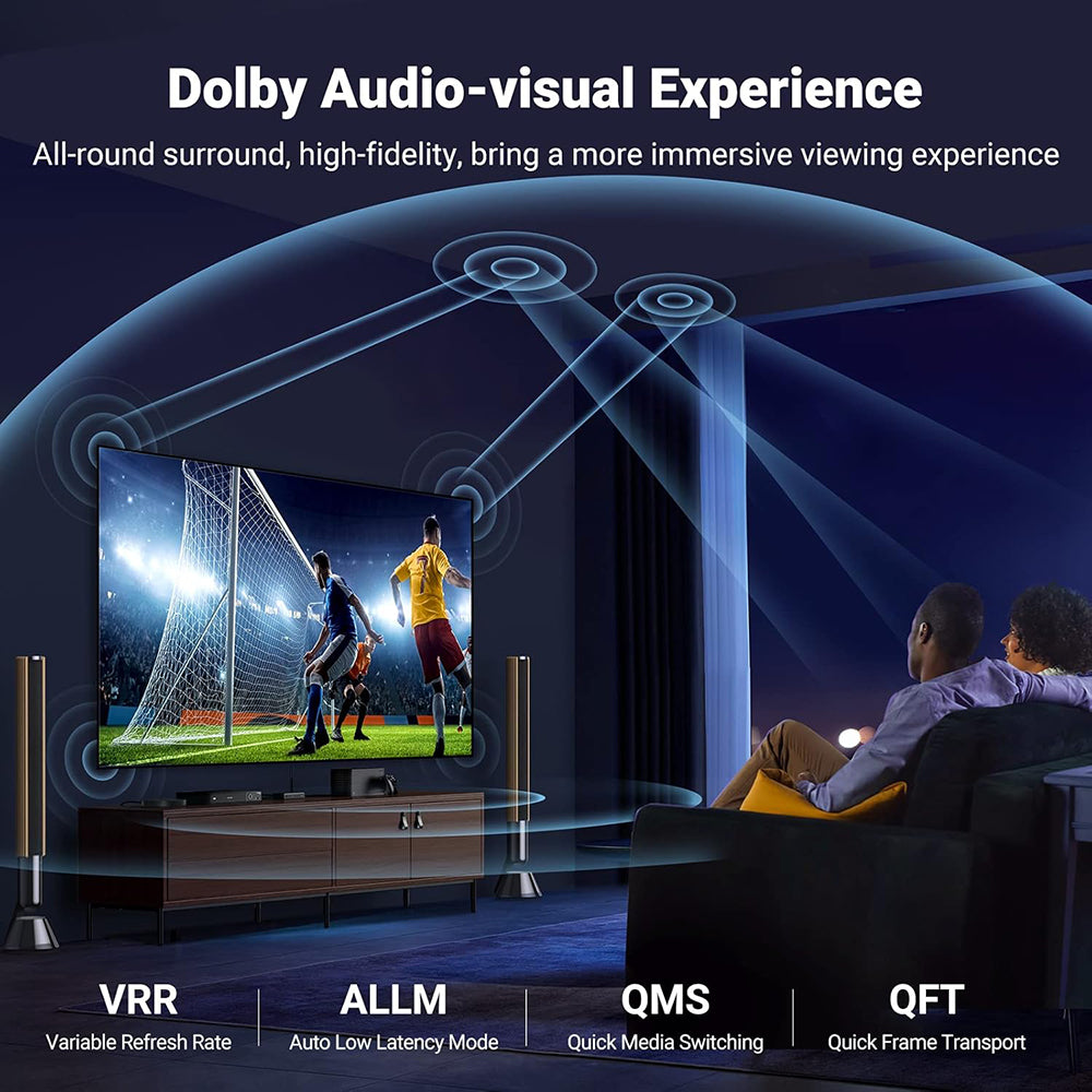 Cablu Ugreen HD140 (80404), HDMI, 8K@60Hz 48Gbps, 3m, Negru
