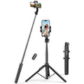 Selfie Stick Ugreen LP586 (15062), Trepied Telescopic, Telecomanda Bluetooth, Negru