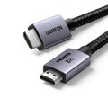 Cablu Ugreen HD171 (25910), HDMI, 8K@60Hz 48Gbps, 2m, Gri