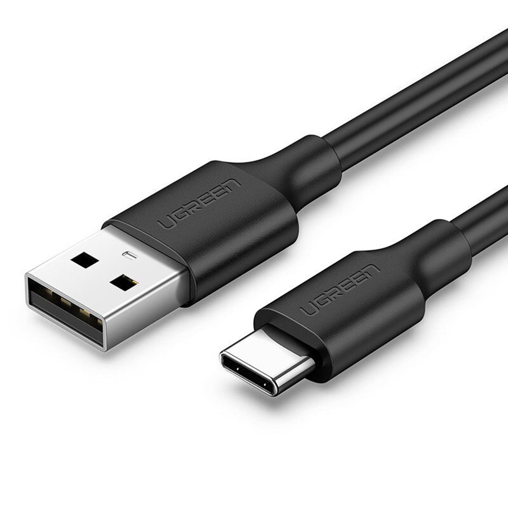 Ugreen - Data Cable US287 (60116) - USB to Type-C, 3A, 18W, 1m - Black