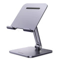 Ugreen - Desk Holder LP134 (40393) - for Phone and Tablet 12.9", Foldable, Adjustable, Anti-Slip Design - Space Gray