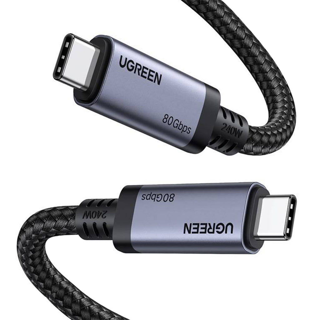 Cablu Ugreen L706 (65383), USB-C, 240W, 1m, Negru