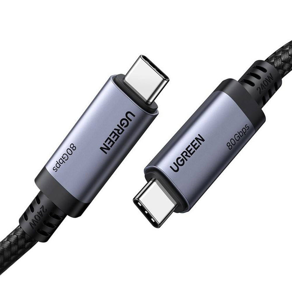 Cablu Ugreen L706 (65383), USB-C, 240W, 1m, Negru