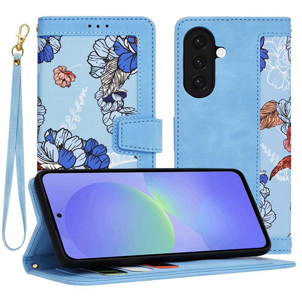 Techsuit - FlipCraft - Samsung Galaxy A36 5G - Vibrant Blue