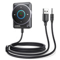 Ugreen - Audio Receiver CM723 (35002) - USB, Jack 3.5mm, Bluetooth 5.4, LED Light Design, Dual Pairing - Black