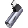 Ugreen - Audio Adapter CM460 (20194) - Type-C to 3.5mm Jack, DAC Chip, Aluminum - Grey
