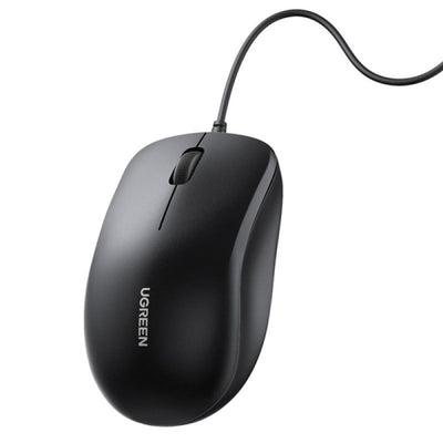 Mouse Ugreen MU007 (90789), USB, Ergonomic, 1200DPI, Negru