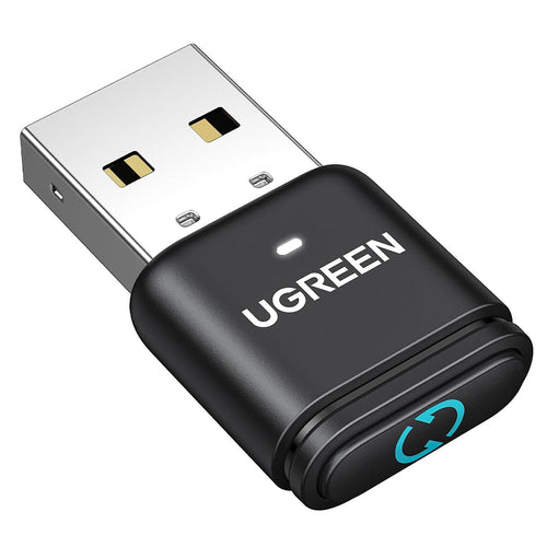 Ugreen - Bluetooth Adapter BT301 (35994) - with Mouse Jiggler Function, USB, Bluetooth 5.3, Plug&Play - Black