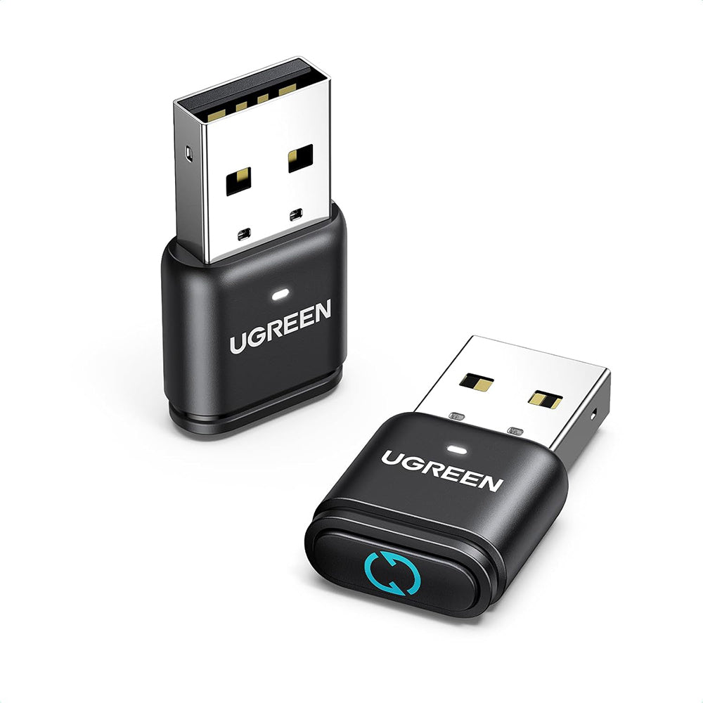 Ugreen - Bluetooth Adapter BT301 (35994) - with Mouse Jiggler Function, USB, Bluetooth 5.3, Plug&Play - Black