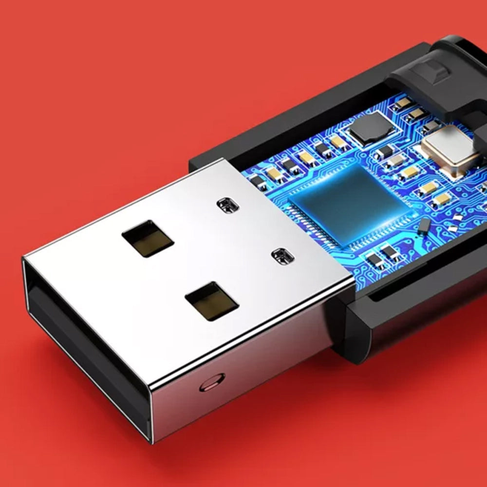 Ugreen - Bluetooth Adapter CM408 (10928) - for PC / PS / Switch, USB, Bluetooth 5.0, Mini Size - Black