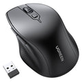 Ugreen - Wireless Mouse MU101 (90395) - Bluetooth 5.0, 1000/1600/2000/4000 DPI, Ergonomic Design - Black