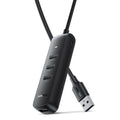 Hub Ugreen CM416 (10915), USB 3.0 la 4x USB-A Type-C, 5Gbps, Negru