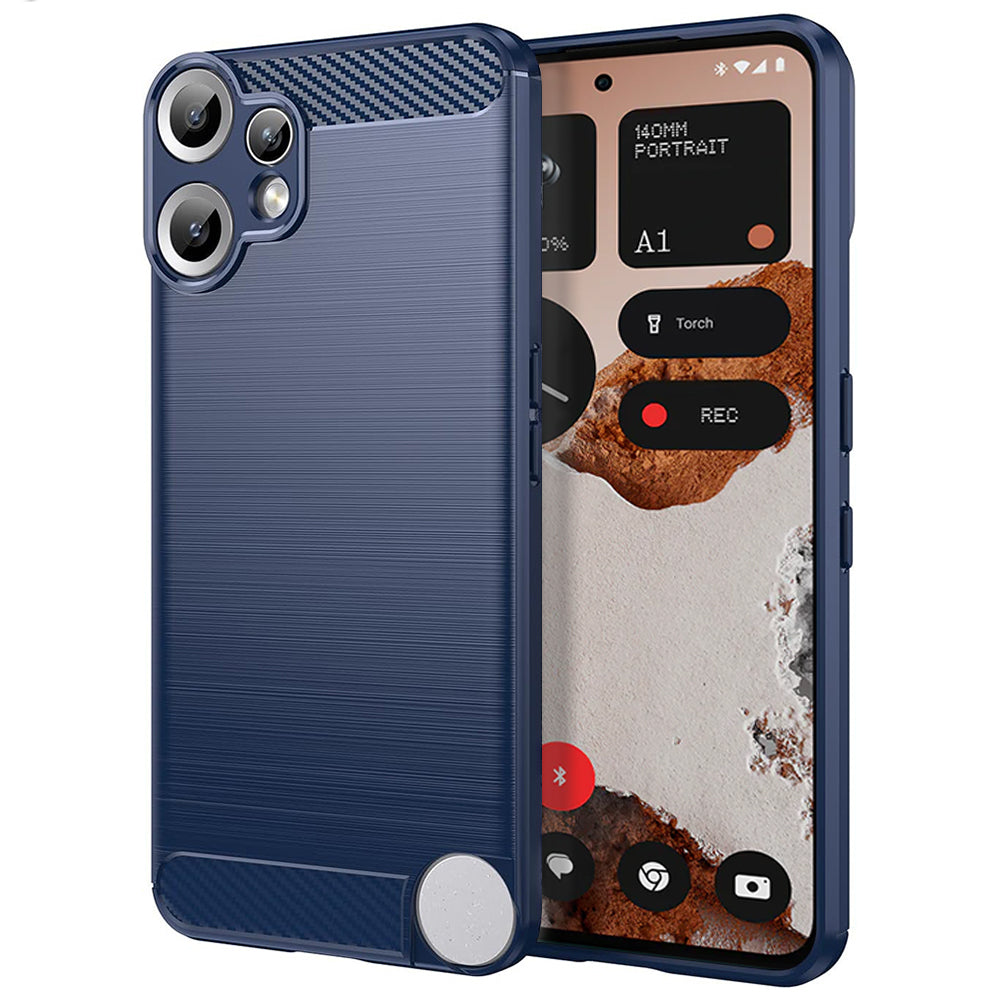 Techsuit - Carbon Silicone - Nothing CMF Phone 2 Pro - Blue
