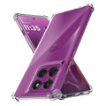 Techsuit - Shockproof Clear Silicone - Motorola Edge 60 Pro - Clear
