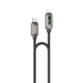 Cablu Yesido (CA199), USB-C la Lightning, 27W, 1.2m, Negru