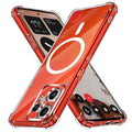 Techsuit - Shockproof Clear Silicone MagSafe - Nothing CMF Phone 2 Pro - Clear