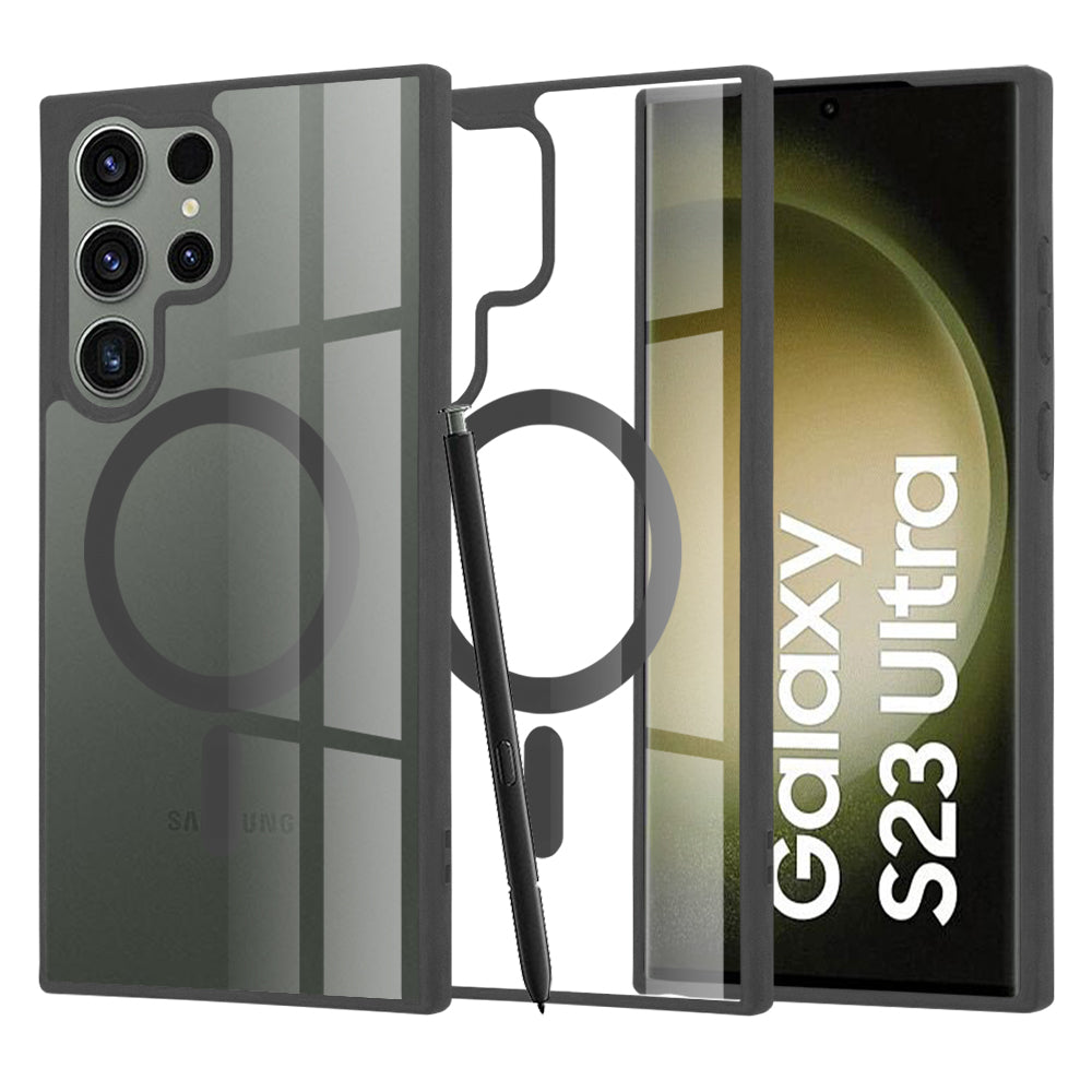 TechSuit Husa de protectie Techsuit MagSafe Pro compatibil cu Samsung Galaxy S23 Ultra, Negru