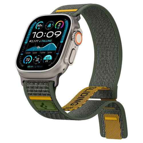 Spigen - Athlex Air (AMP09035) - Apple Watch 6/7/8/9/10/11/SE/SE 2/SE 3/Ultra/Ultra 2/ Ultra 3 (44/45/46/49mm)- Active G