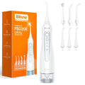 Bitvae - Water Flosser (BV5020E) - with 4x Standard, 1x Periodontal, 1x Orthodontic, 1x Tongue Nozzel, 300ml, 3 Modes - 