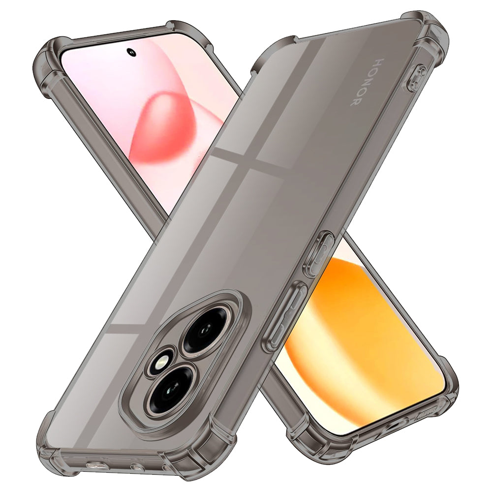 TechSuit Husa de protectie Techsuit Shockproof Clear Silicone compatibil cu Realme GT 8 Pro, Negru Fumuriu