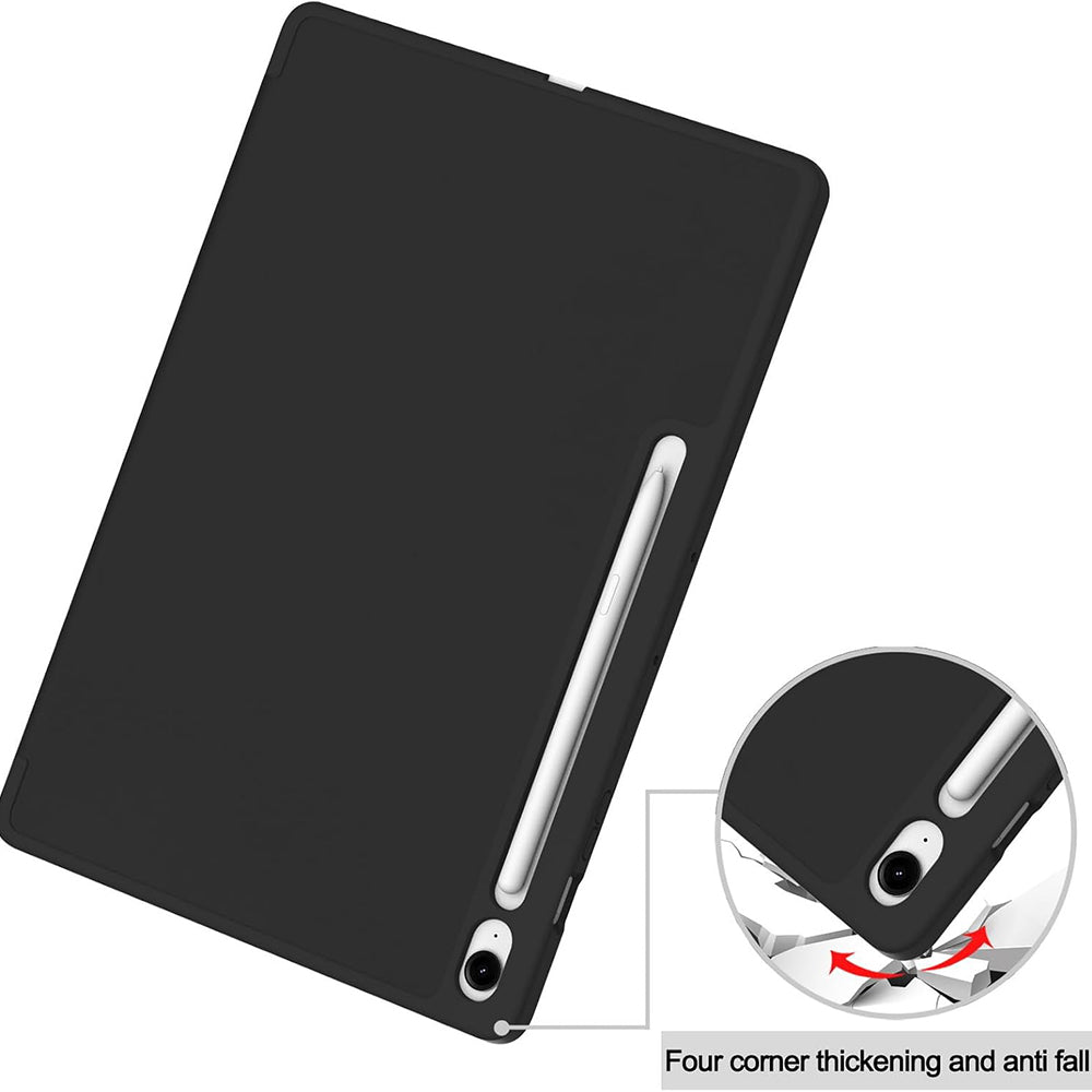 Techsuit - Flex Trifold (with Pencil Holder) - Samsung Galaxy Tab S10 FE Plus - Purple